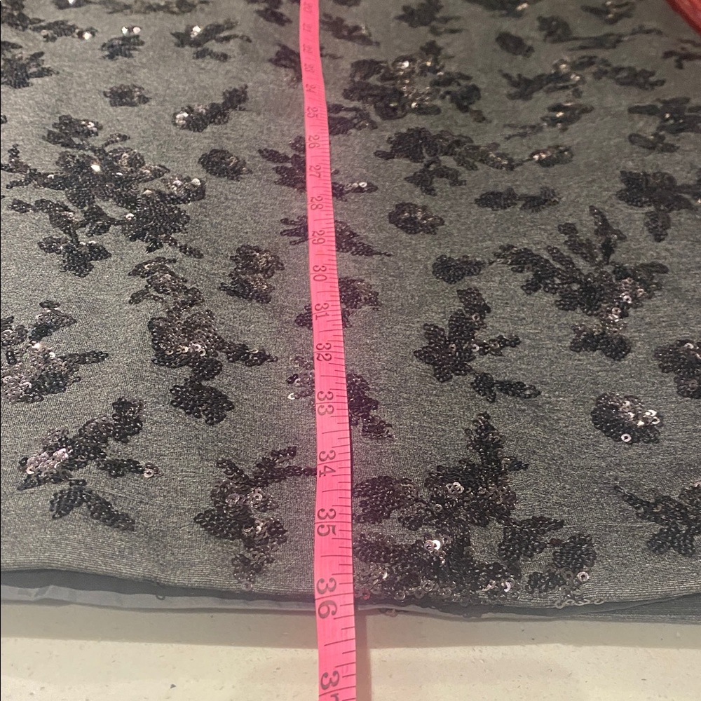 MaxMara Black Sequin Mini Dress L - Picture 14 of 14